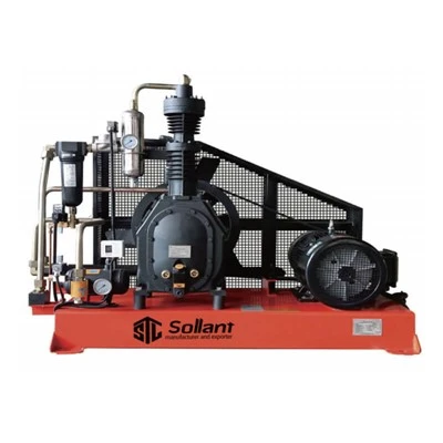 11 kW hogedrukboostercompressor
