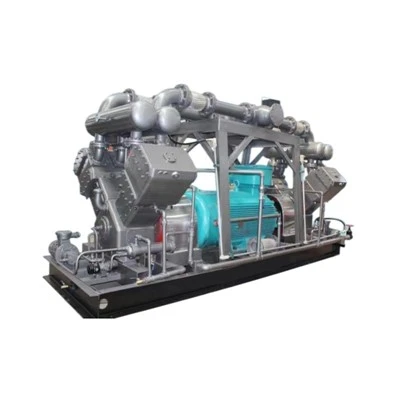 Compressor voor gasterugwinning uit olieveldbronnen